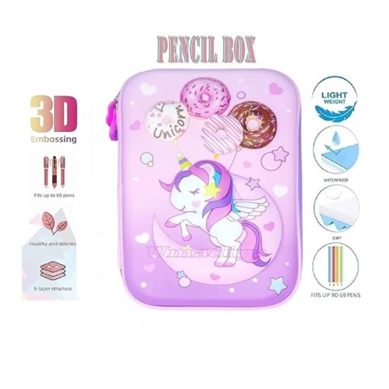54347874785_4460b3ffc2_o_d-1000x1000-1.webp Generic Plastic Unicorn Embossed Cover Pencil Pouch, Kids, Pencil Box (Multicolor )