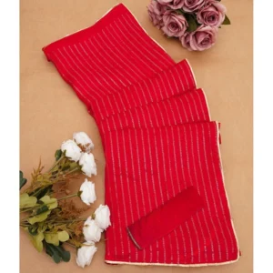 54434613392_f7a551a657_o_d-1000x1000-1.webp Generic Women's Vichitra Silk Striped Saree With Unstitched Blouse 5.5Mtr (Red)
