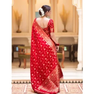 54456612432_1ec9be33a7_o_d-1000x1000-1.webp Generic Women's Silk Printed Saree With Unstitched Blouse 5.5Mtr (Red)