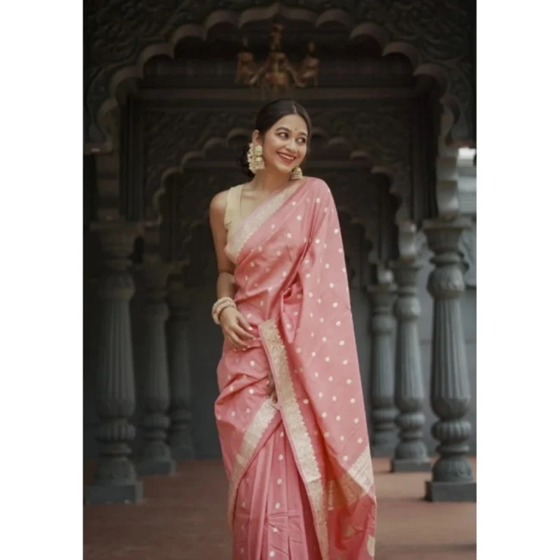 54456614312_f17762d6ab_o_d-1000x1000-1.webp Generic Women's Cotton Printed Saree With Unstitched Blouse 5.5Mtr (Peach)