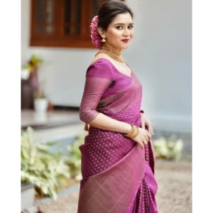 54456614542_a504e8488c_o_d-1000x1000-1.webp Generic Women's Silk Printed Saree With Unstitched Blouse 5.5Mtr (Purple)