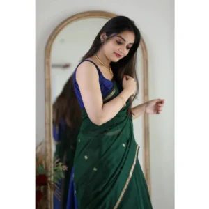 54456617737_2c72979d37_o_d-1000x1000-1.webp Generic Women's Cotton Printed Saree With Unstitched Blouse 5.5Mtr (Green)