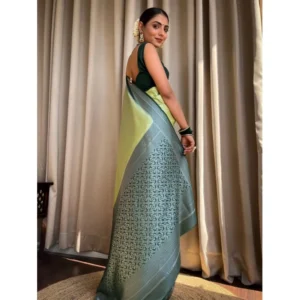 54456632477_7fe2cff010_o_d-1000x1000-1.webp Generic Women's Silk Printed Saree With Unstitched Blouse 5.5Mtr (Sea Green)