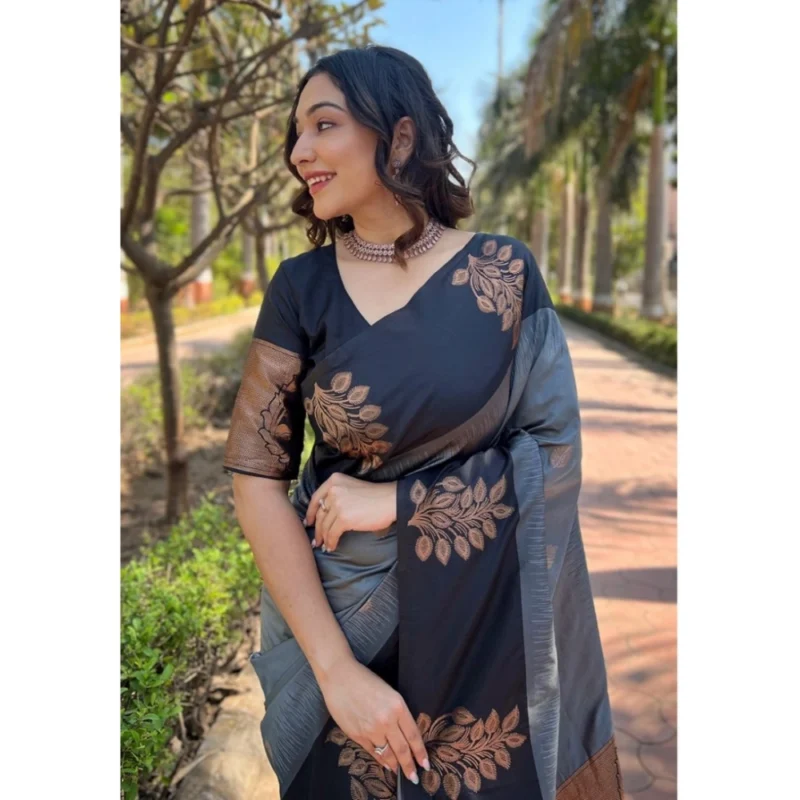 54456632677_35b504a1b2_o_d-1000x1000-1.webp Generic Women's Silk Printed Saree With Unstitched Blouse 5.5Mtr (Grey)