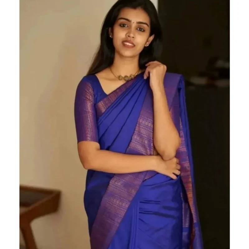 54456786092_2821dc4609_o_d-1000x1000-1.webp Generic Women's Silk Printed Saree With Unstitched Blouse 5.5Mtr (Blue)