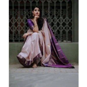 54457454801_74e991d2f2_o_d-1000x1000-1.webp Generic Women's Silk Printed Saree With Unstitched Blouse 5.5Mtr (Purple)
