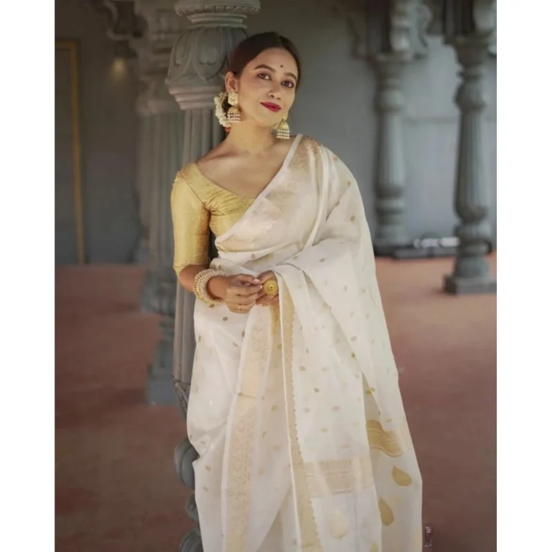 54457455296_ddd96a263d_o_d-1000x1000-1.webp Generic Women's Cotton Printed Saree With Unstitched Blouse 5.5Mtr (White)