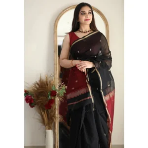 54457456711_88f7667ea5_o_d-1000x1000-1.webp Generic Women's Cotton Printed Saree With Unstitched Blouse 5.5Mtr (Black)