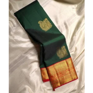 54457472731_6b1b14d59e_o_d-1000x1000-2.webp Generic Women's Silk Printed Saree With Unstitched Blouse 5.5Mtr (Green)