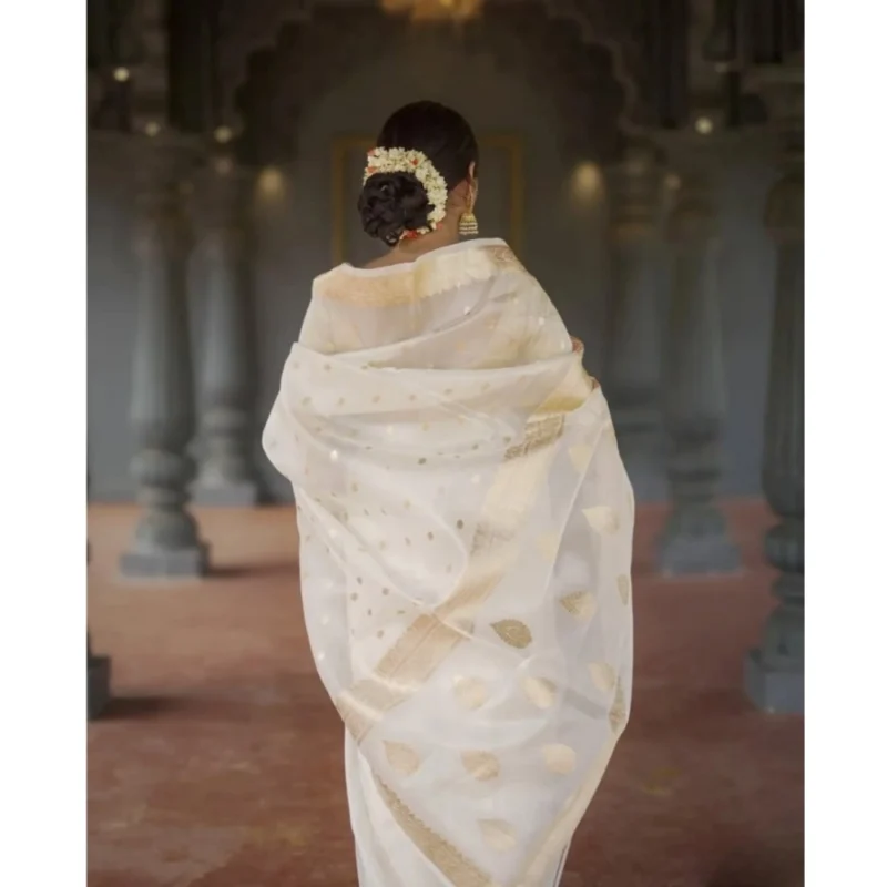 54457645114_ca5a307f82_o_d-1000x1000-1.webp Generic Women's Cotton Printed Saree With Unstitched Blouse 5.5Mtr (White)