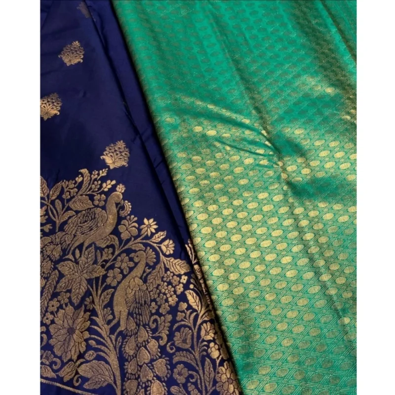 54457662699_4bb28703fb_o_d-1000x1000-1.webp Generic Women's Silk Printed Saree With Unstitched Blouse 5.5Mtr (Royal Blue)