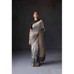 54457662899_2dbe8cdc9d_o_d-1000x1000-1.webp Generic Women's Silk Printed Saree With Unstitched Blouse 5.5Mtr (Grey)