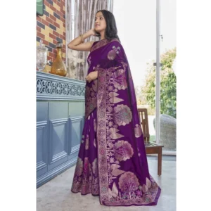 54457728358_d6213f5ec8_o_d-1000x1000-1.webp Generic Women's Silk Printed Saree With Unstitched Blouse 5.5Mtr (Purple)