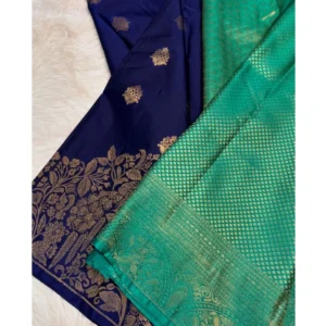 54457730103_a9e1db680a_o_d-1000x1000-1.webp Generic Women's Silk Printed Saree With Unstitched Blouse 5.5Mtr (Royal Blue)