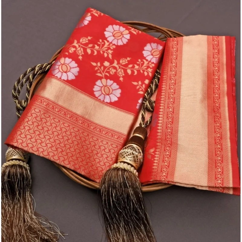 54457816479_79b4282a8b_o_d-1000x1000-1.webp Generic Women's Silk Printed Saree With Unstitched Blouse 5.5Mtr (White)