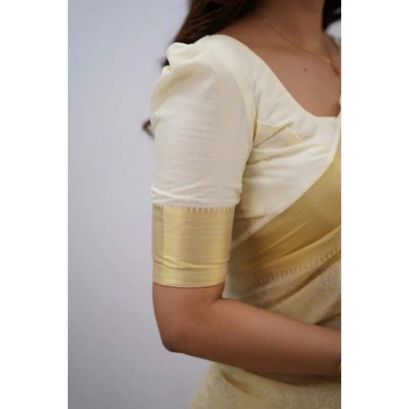 54457817625_8598be81c2_o_d-1000x1000-1.webp Generic Women's Silk Printed Saree With Unstitched Blouse 5.5Mtr (Cream)
