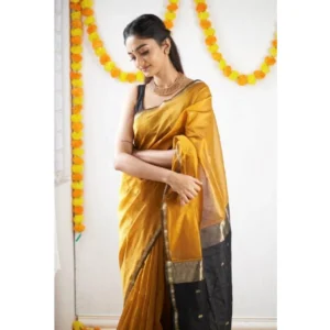 54457817940_abe304bcaf_o_d-1000x1000-1.webp Generic Women's Cotton Printed Saree With Unstitched Blouse 5.5Mtr (Yellow)