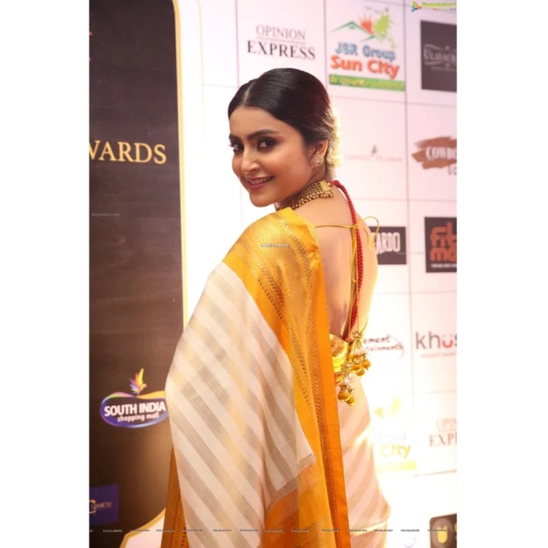 54457832175_e8ac2ee139_o_d-1000x1000-1.webp Generic Women's Silk Printed Saree With Unstitched Blouse 5.5Mtr (Off White-Yellow)