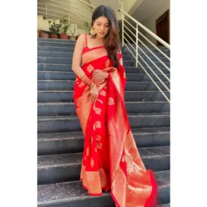 54457985885_d273abafbb_o_d-1000x1000-1.webp Generic Women's Silk Printed Saree With Unstitched Blouse 5.5Mtr (Red)