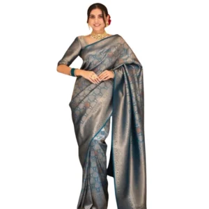 54464939852_2370d3c331_o_d-1000x1000-1.webp Generic Women's Silk Printed Saree With Unstitched Blouse 5.5Mtr (Rama)