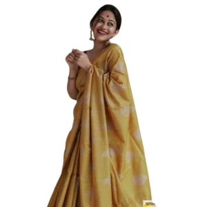 54464939902_73c8fa4c58_o_d-1000x1000-1.webp Generic Women's Silk Printed Saree With Unstitched Blouse 5.5Mtr (Yellow)