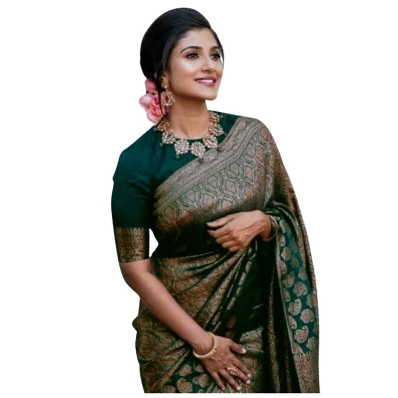 54465779206_3efb00b8dc_o_d-1000x1000-1.webp Generic Women's Silk Printed Saree With Unstitched Blouse 5.5Mtr (Green)