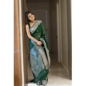 54465779471_2ef6674db3_o_d-1000x1000-1.webp Generic Women's Cotton Printed Saree With Unstitched Blouse 5.5Mtr (Green)