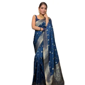 54465974169_0ddc146608_o_d-1000x1000-1.webp Generic Women's Silk Printed Saree With Unstitched Blouse 5.5Mtr (Rama)