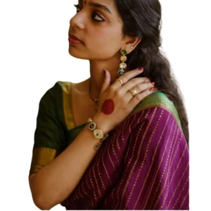 54466035553_b729ca2812_o_d-1000x1000-1.webp Generic Women's Silk Printed Saree With Unstitched Blouse 5.5Mtr (Wine)