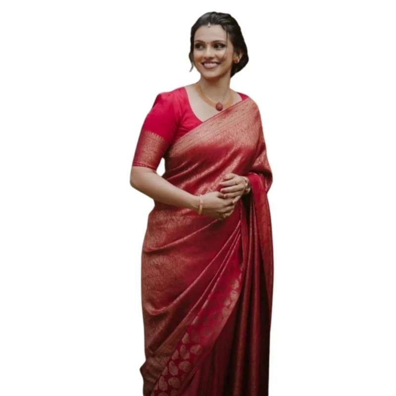 54466036118_76f6c89ba2_o_d-1000x1000-1.webp Generic Women's Silk Printed Saree With Unstitched Blouse 5.5Mtr (Red)