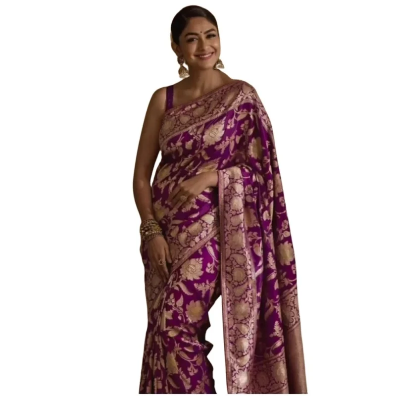 54466127640_930a2f64a7_o_d-1000x1000-1.webp Generic Women's Silk Printed Saree With Unstitched Blouse 5.5Mtr (Purple)