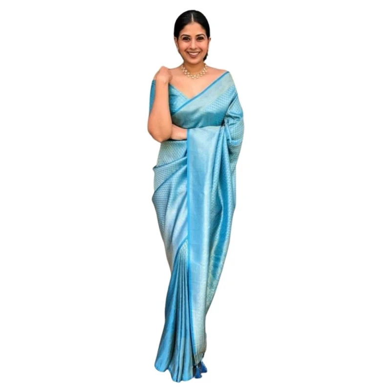 54466127930_93daab64e5_o_d-1000x1000-1.webp Generic Women's Silk Printed Saree With Unstitched Blouse 5.5Mtr (Sky Blue)