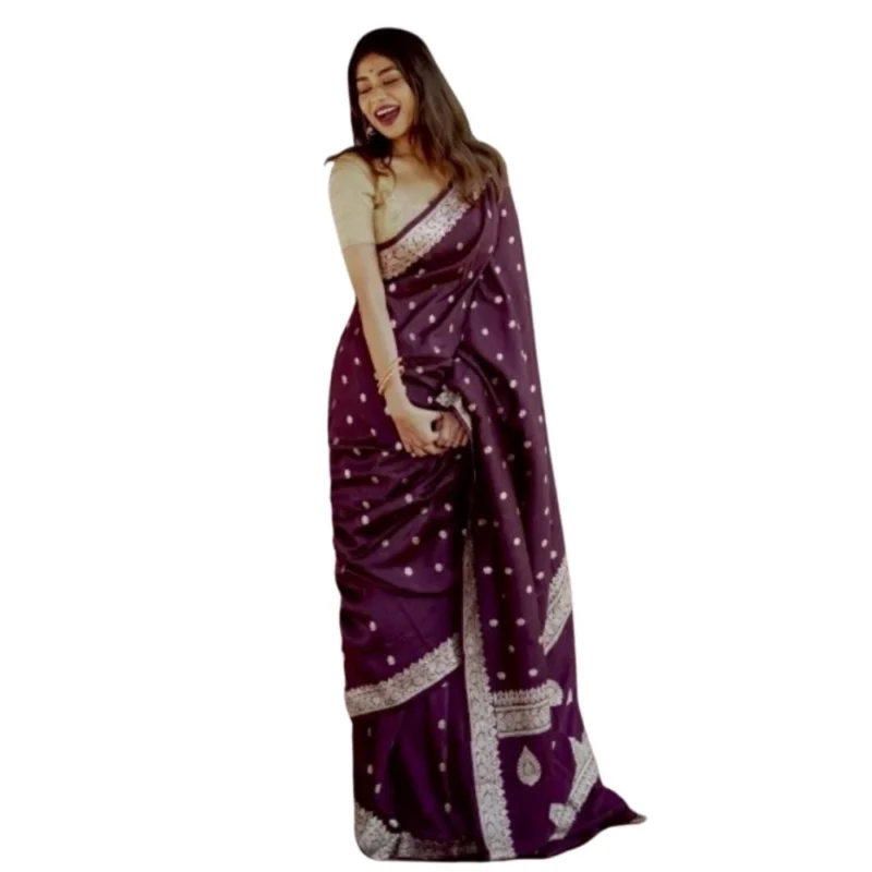 54466128610_5650ec2852_o_d-1000x1000-1.webp Generic Women's Cotton Printed Saree With Unstitched Blouse 5.5Mtr (Purple)