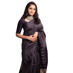 54466128810_62631a4240_o_d-1000x1000-1.webp Generic Women's Silk Printed Saree With Unstitched Blouse 5.5Mtr (Black)