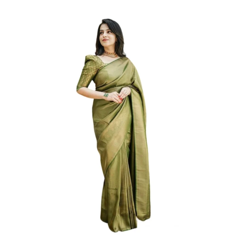 54472766984_d1bd004d12_o_d-1000x1000-1.webp Generic Women's Soft Lichi Silk Printed Saree With Unstitched Blouse 5.5Mtr (Green)