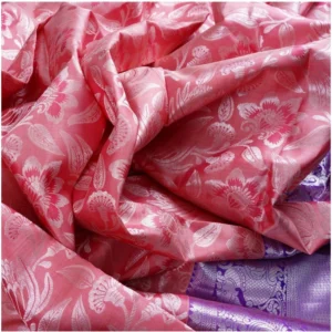54472767169_338f1aa490_o_d-1000x1000-1.webp Generic Women's Soft Lichi Silk Printed Saree With Unstitched Blouse 5.5Mtr (Purple)