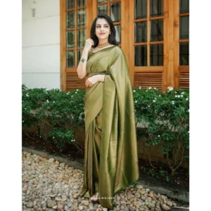54472835638_bf1c2b0630_o_d-1000x1000-1.webp Generic Women's Soft Lichi Silk Printed Saree With Unstitched Blouse 5.5Mtr (Green)
