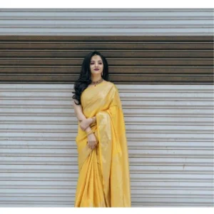 54472923840_8c3e6bcbff_o_d-1000x1000-1.webp Generic Women's Soft Lichi Silk Printed Saree With Unstitched Blouse 5.5Mtr (Yellow)