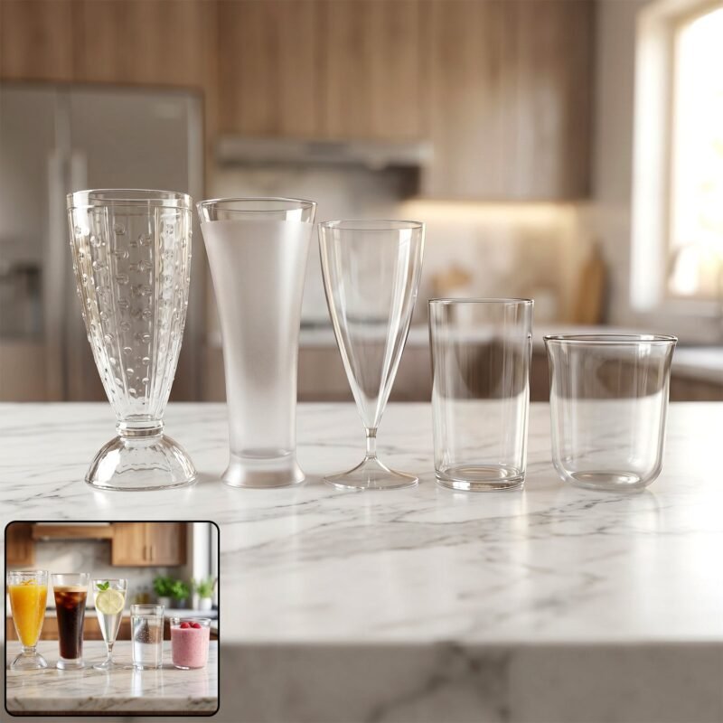 Unbreakable Plastic Drinking Glass � Stylish & Long-lasting Drinkware
