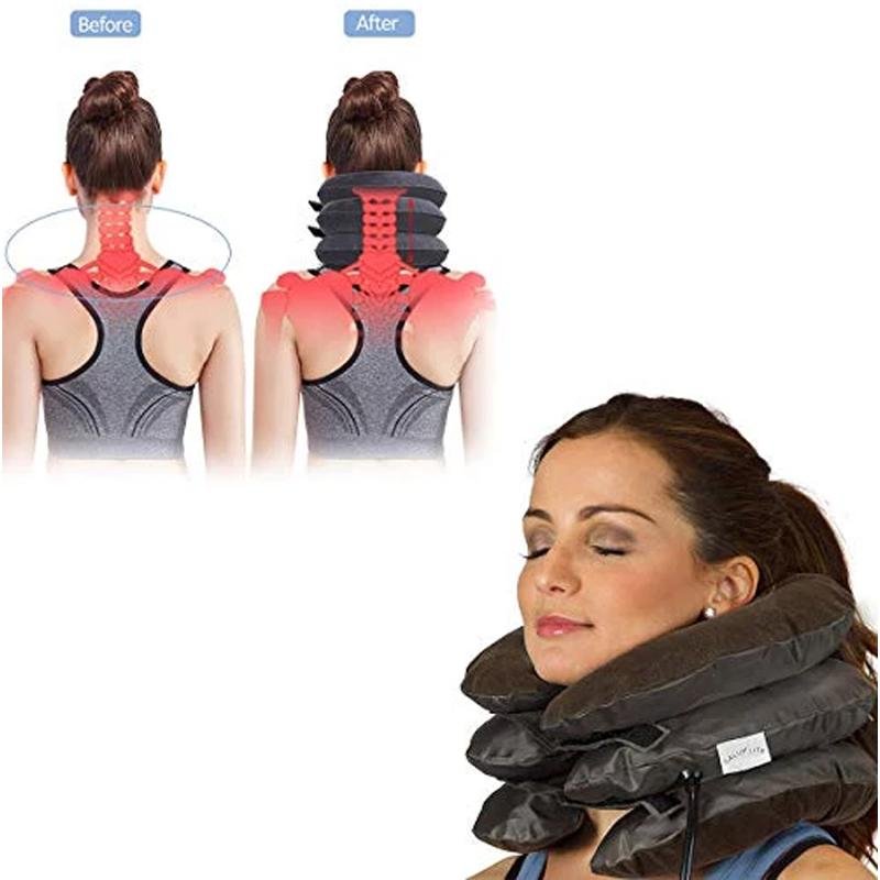 Neck Traction Pillow � Adjustable Support for Neck Pain Relief