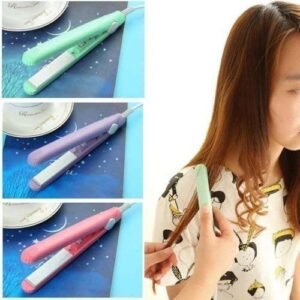 Mini Hair Styler – Ceramic Straightener & Curler | Velvet Wellness