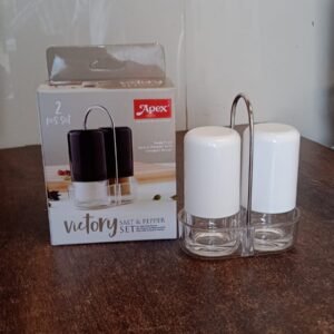 Salt & Pepper Dispenser Set – Precise Acrylic Seasoning Shakers