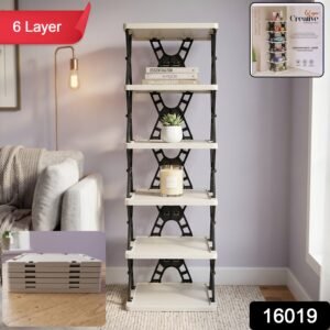 6-layers-Rack-WOSKU-02.jpg Multipurpose Foldable 6 Layer Storage Rack � Space-Saving Home Organizer