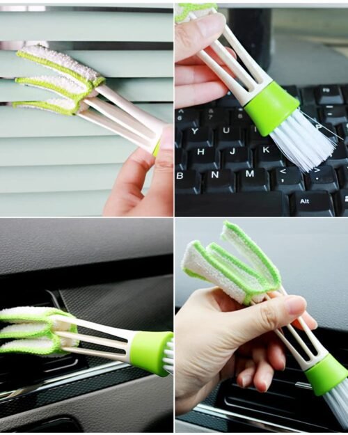 3-in-1 Cleaning Brush � Effortless Dust & Crevice Removal