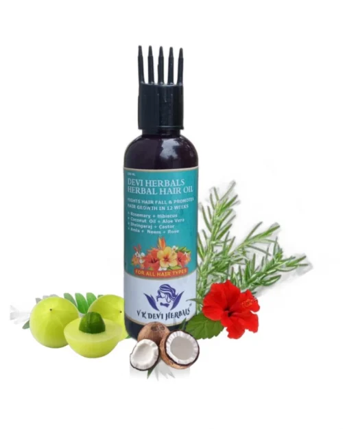 Generic Devi Herbels Rosemary Herbal 100 ML Hair Oil - Men's And Women's Hair Growth Oil