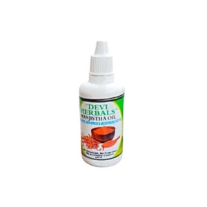 Generic Devi Herbal Manjistha 50 ML Oil - Natural, Anti-Aging And Breathable Hair Oil
