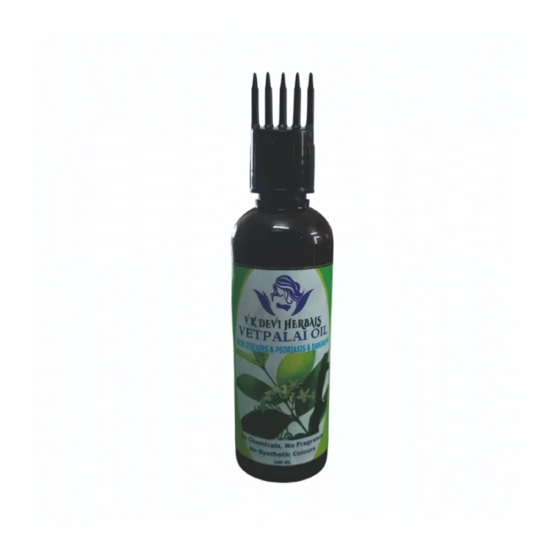 64030-1-1000x1000-1.webp Generic Devi Herbal Vetpalai 100 ML Oil - Anti-Dandruff And Psoriasis Relief Oil
