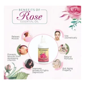 Generic Devi herbal Rose 50ML Oil Natural Pure Herbal Oil