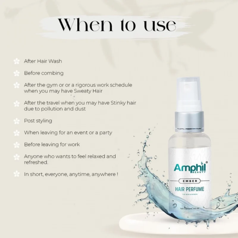 64147-3-1000x1000-1.webp Generic Amphil beauty Ember Unisex Hair perfume 60 ml | Alcohol free | Water based | Paraben Free