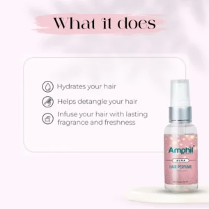Generic Amphil beauty Aura Unisex Hair perfume 60 ml | Alcohol Free | Water Based | Paraben Free